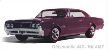Maqueta AMT Oldsmobile 442 escala 1/24
